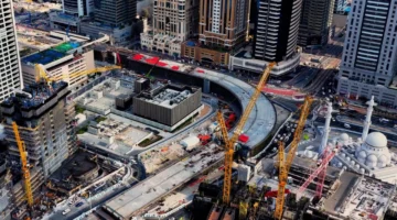 إنجاز 65%.. طرق دبي تطور الجسر المؤدي لمداخل ومخارج منطقة دبي هاربر